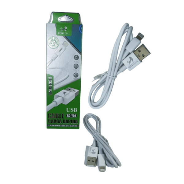 CABLE USB V8 5A RC-Y00 ROYALCEL 3X$4100