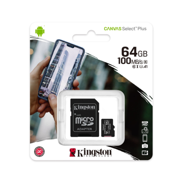 MEMORIA SD 64GB  CLASE 10