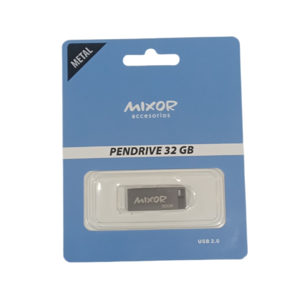 PENDRIVE 32GB MOD 01 CLASE 10 ONLY   "METAL"