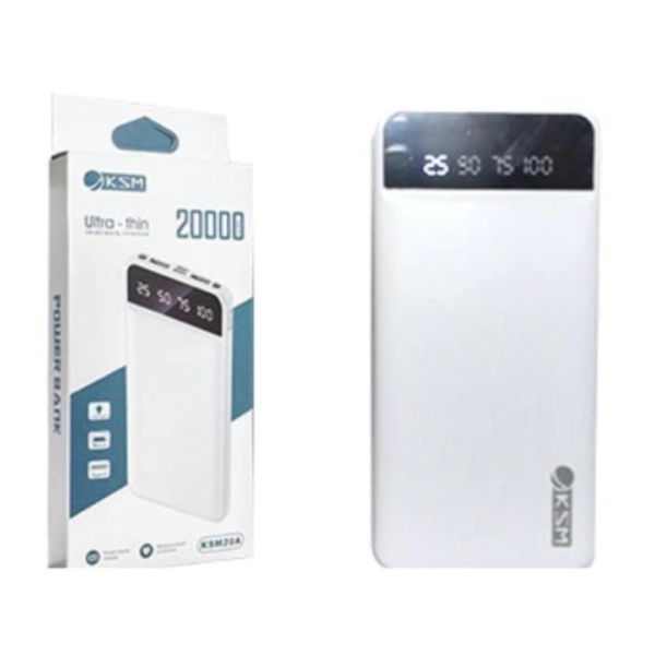 POWER BANK 20000 MAH KSM