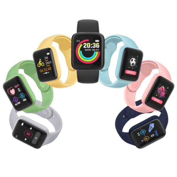 SMARTWATCH Y68     MACARON  "CANDY"